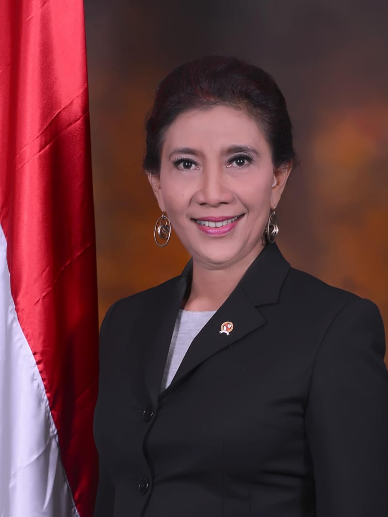 Foto Susi Pudjiastuti - Zodiak Capricorn